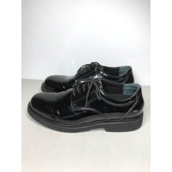 Thorogood Black Patent Leather Oxfords Lace Work Shoes Men’s sz 10.5M US/43.5EU main image 15